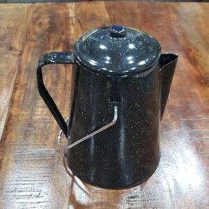 Enamel Coffee Pot Retro